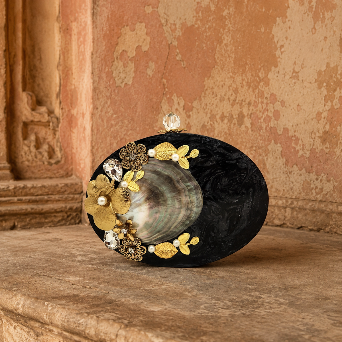 Shell saga bag [black] Main image
