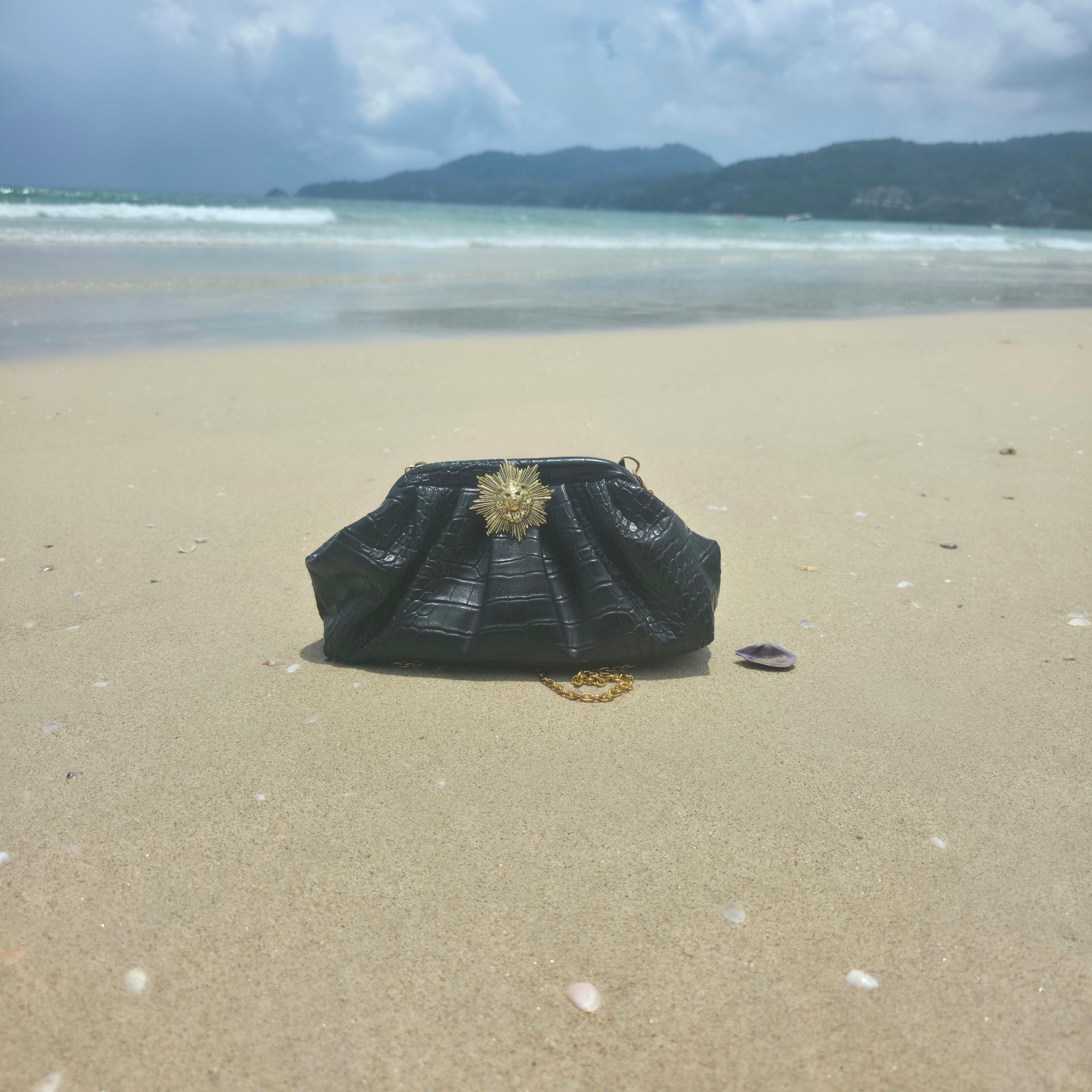Lion Pouchette - Black