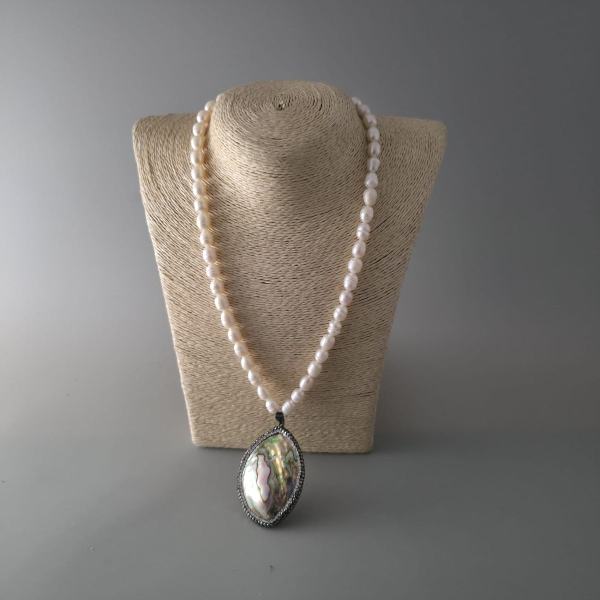 Mini Abalone Shell Necklace