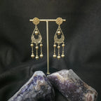 Hammered chandbali