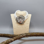 Pearl Rose necklace