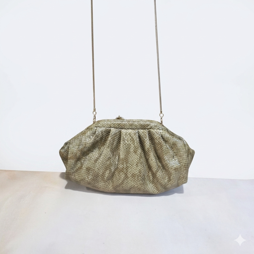 Horse pouchette bag [ Tan brown]
