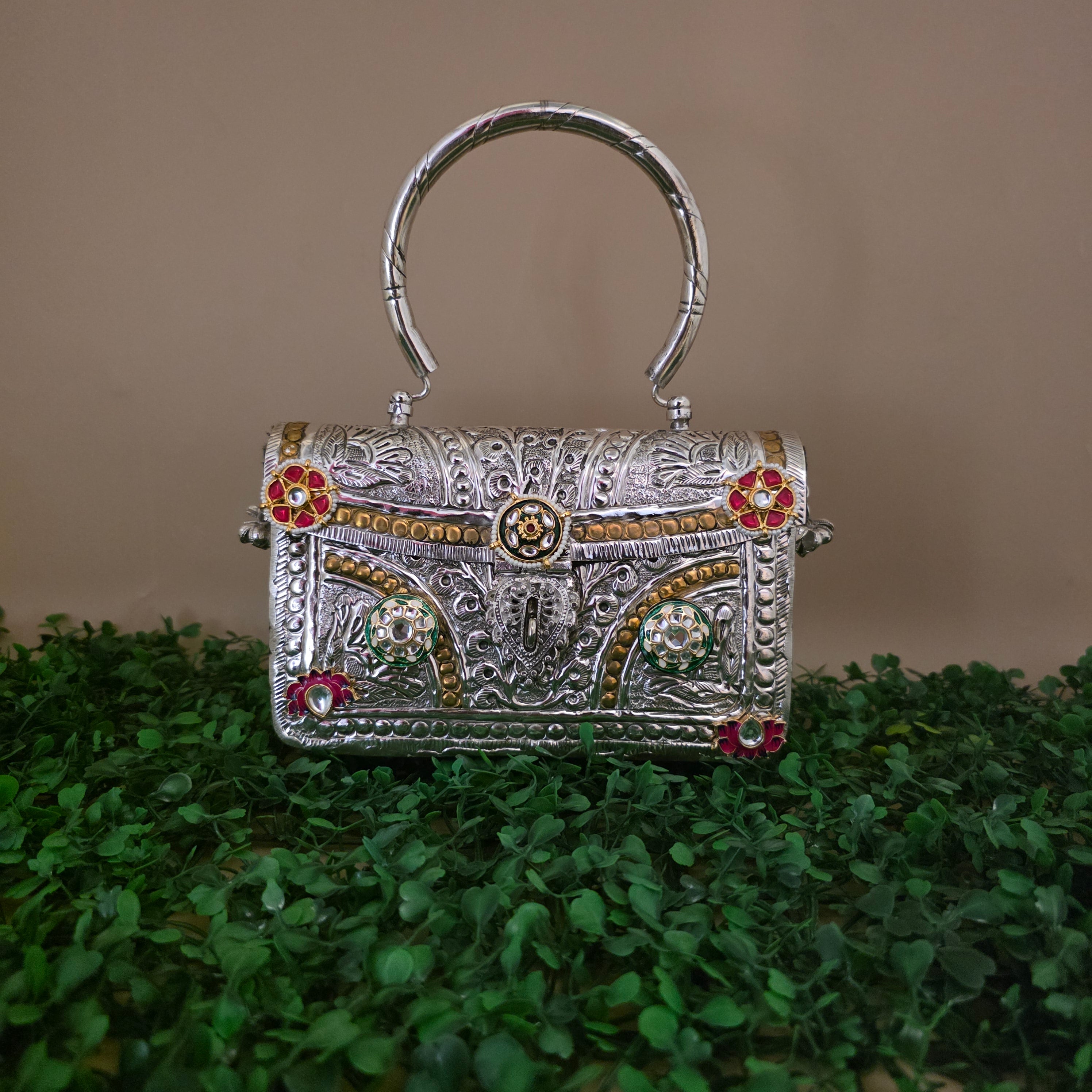 Acara bag in dual tone