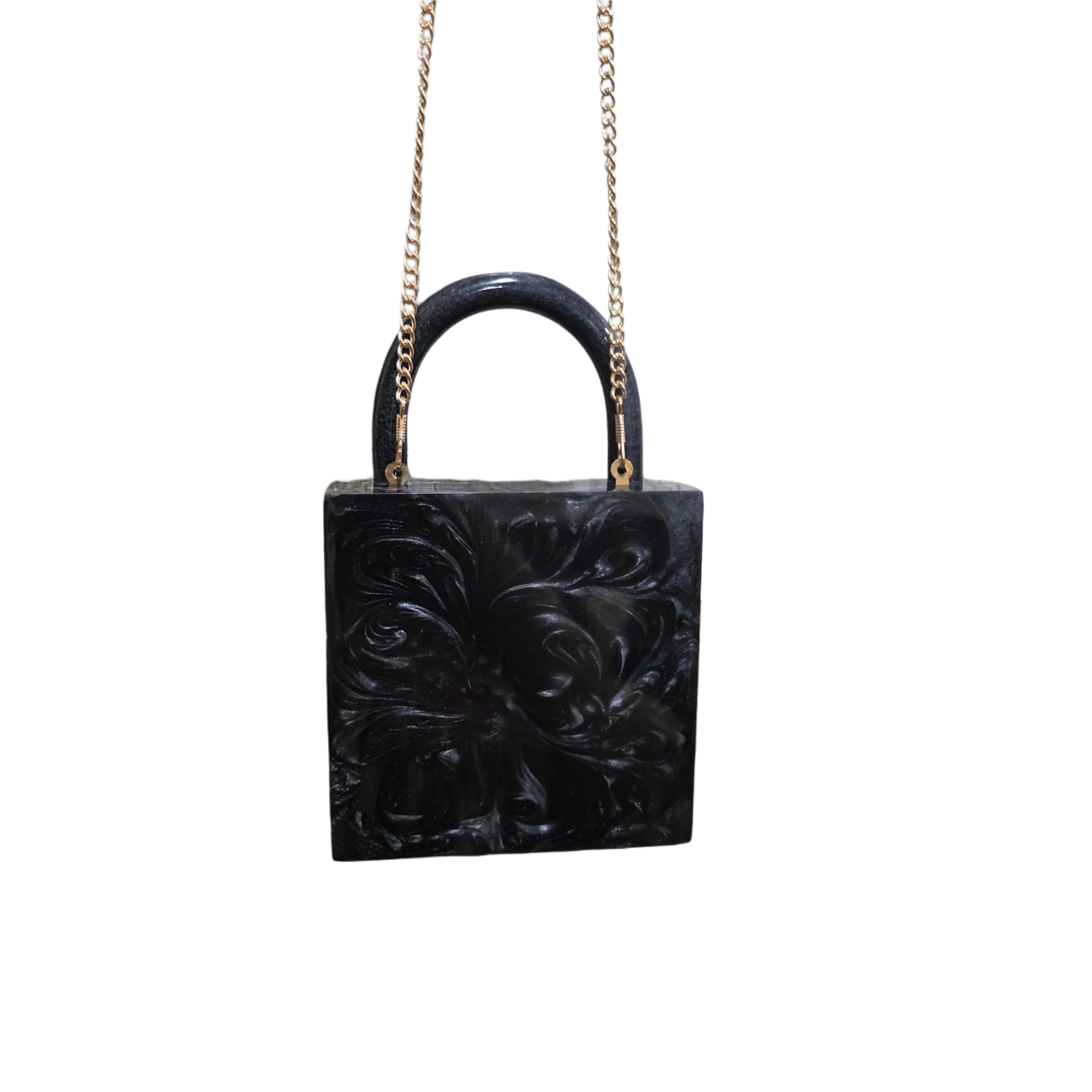 Feather saga evil eye mini [black] Secondary image