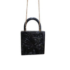 Feather saga evil eye mini [black]