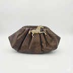 Horse Pouchette bag [ brown]