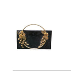 The Minimalistic Floral Bag [black]