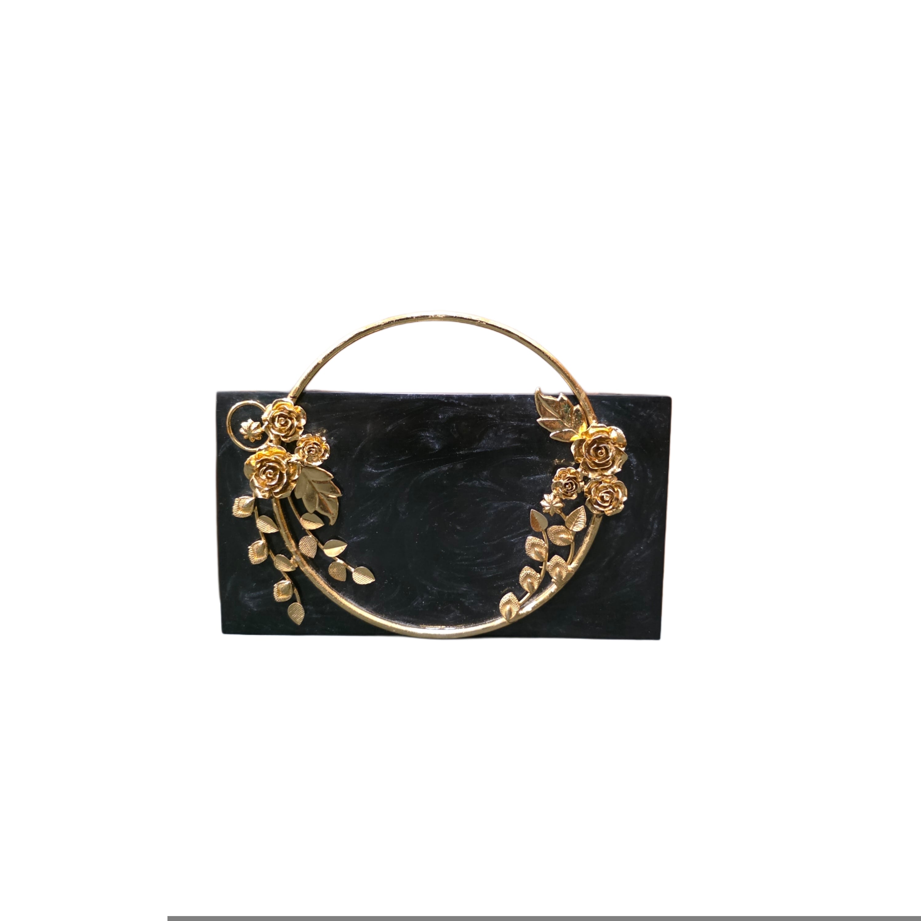 The Minimalistic Floral Bag [black]