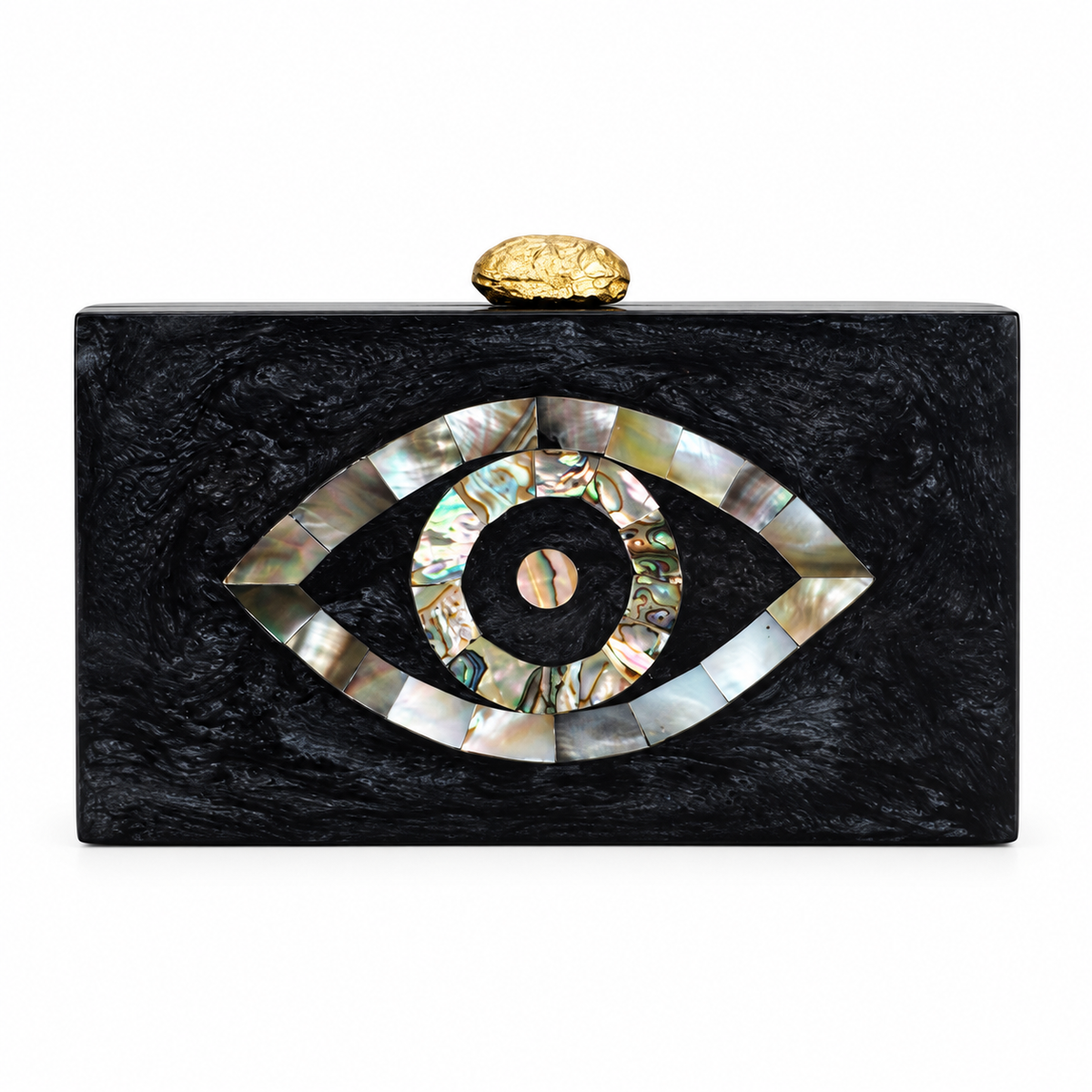 The evil Eye clutch  [Black]