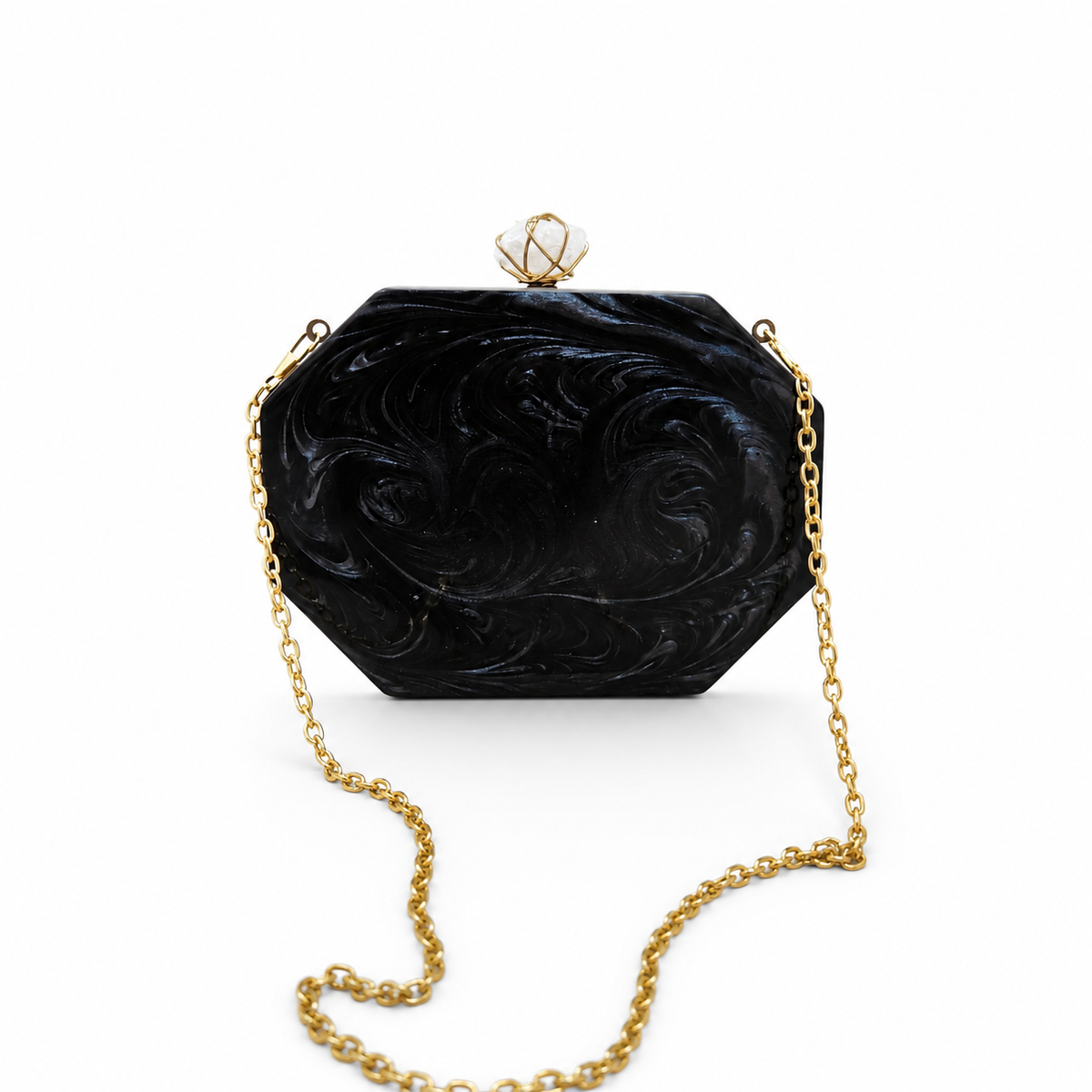 The Meena mosaic clutch