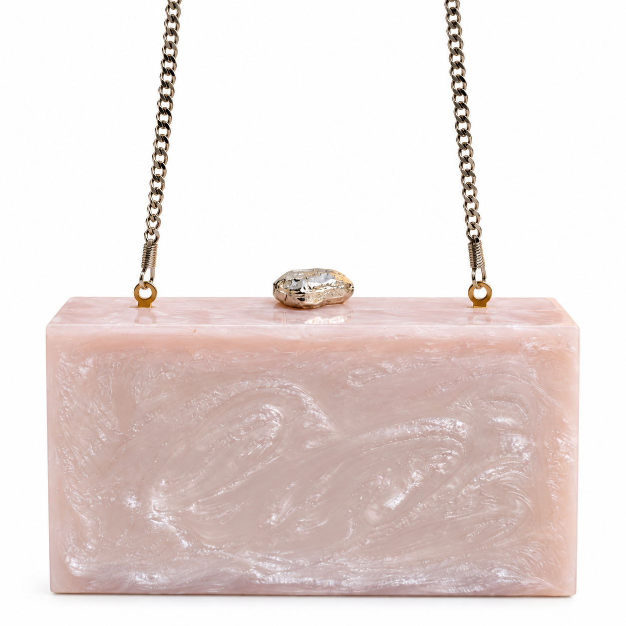 The Evil eye clutch [ivory white]