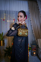 Nora bag in antique gold