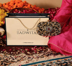 Mira navratna clutch bag