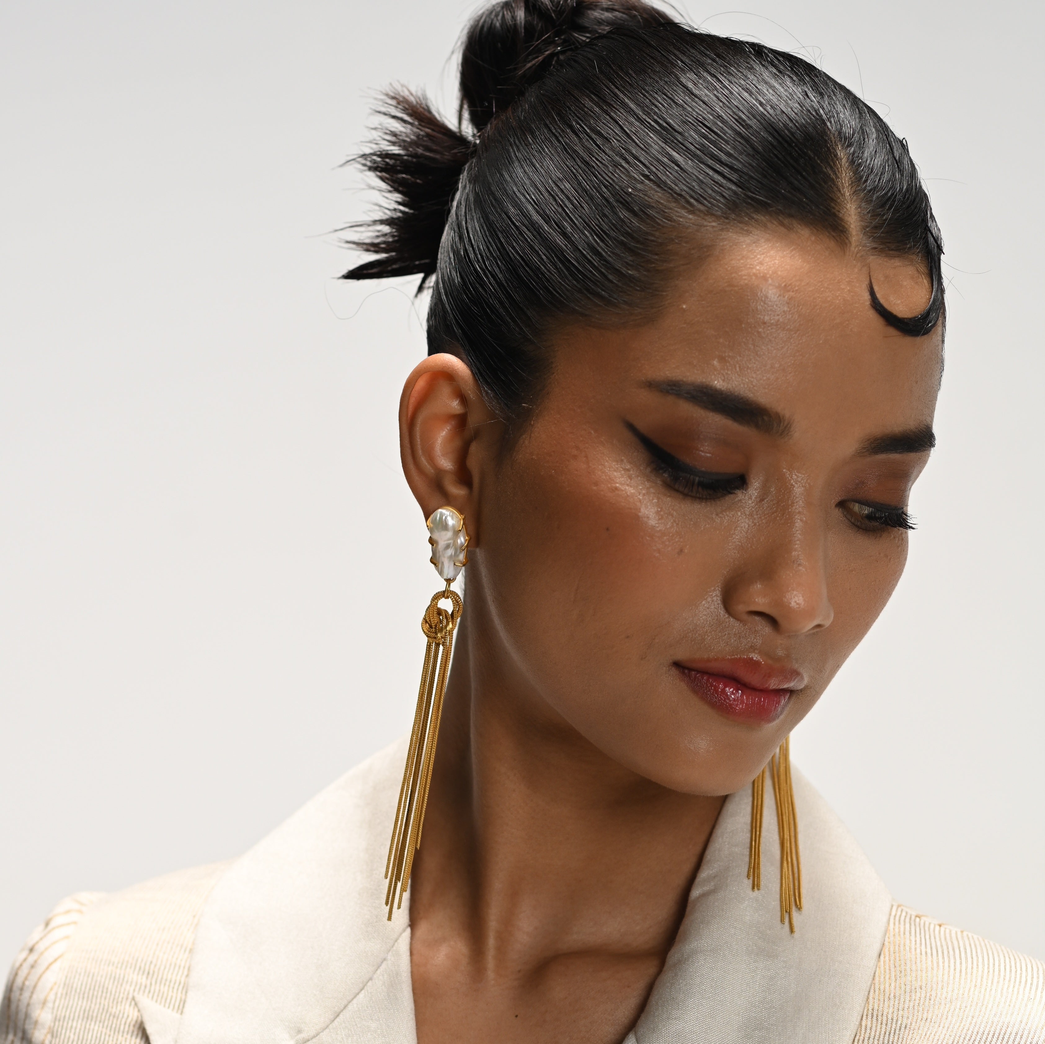 Chain Hanging Earrings