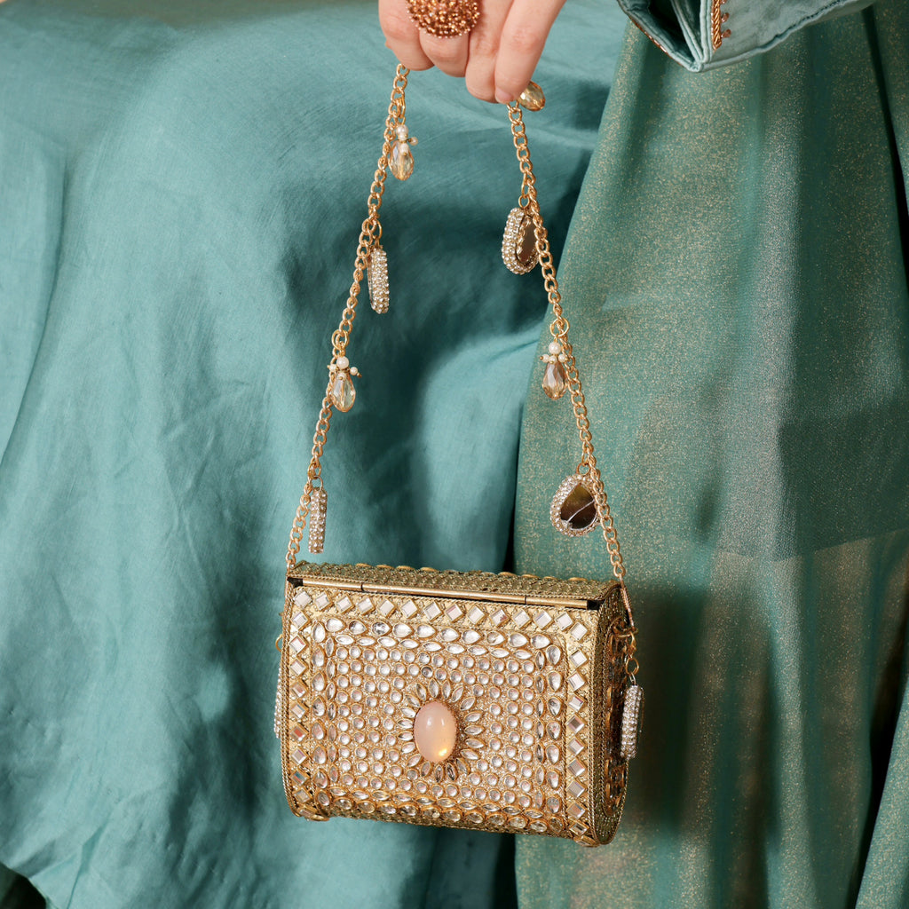 Ira mini mosaic bag [pink]