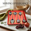 Embossed serving cutlery set of 6