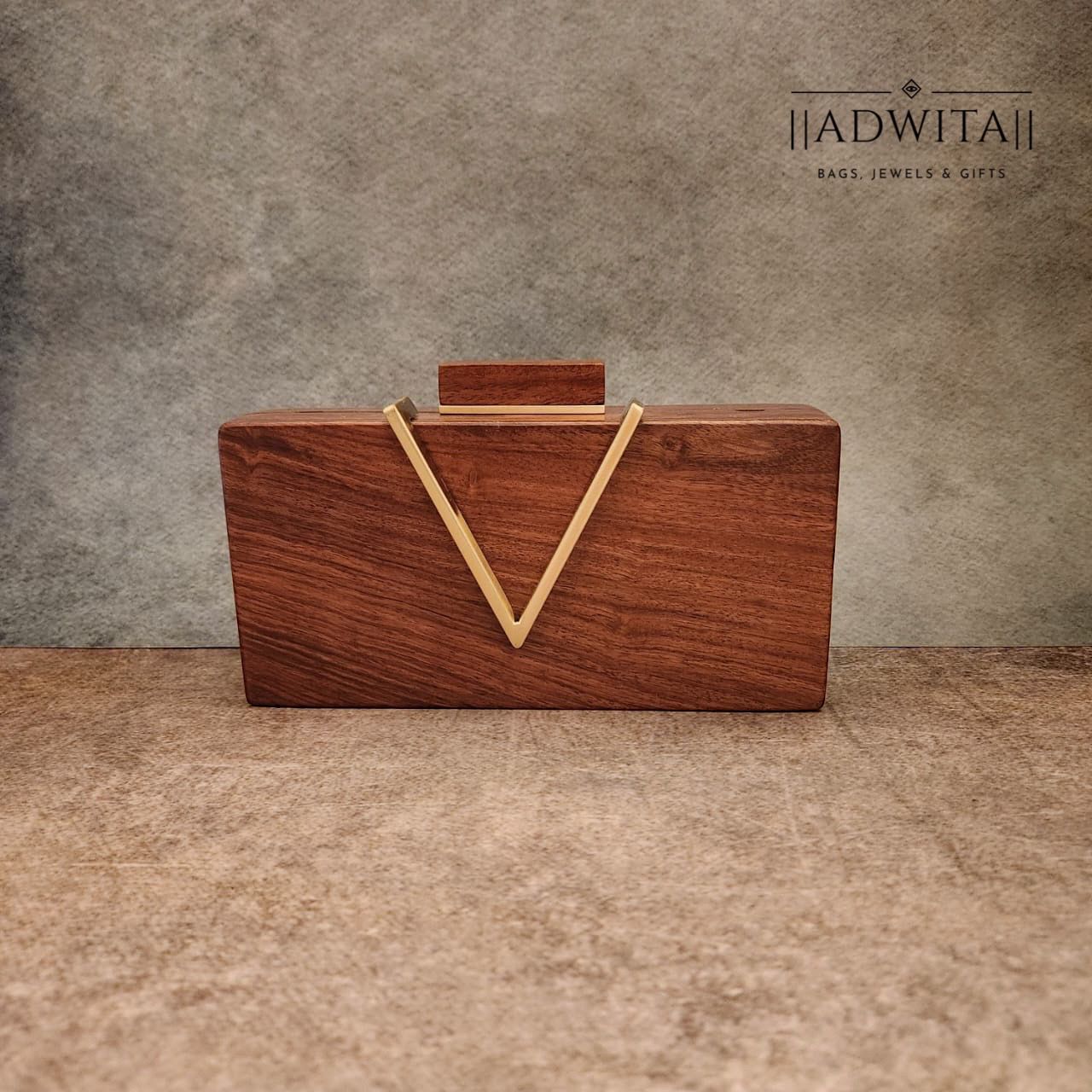 V Wooden sheesham bag